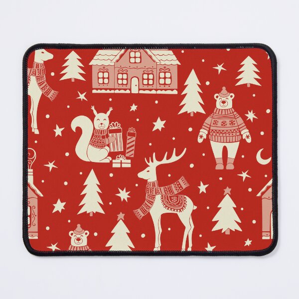 Item preview, Christmas spirit - Christmas repeated pattern designed and sold by Tanuja Sharma.
