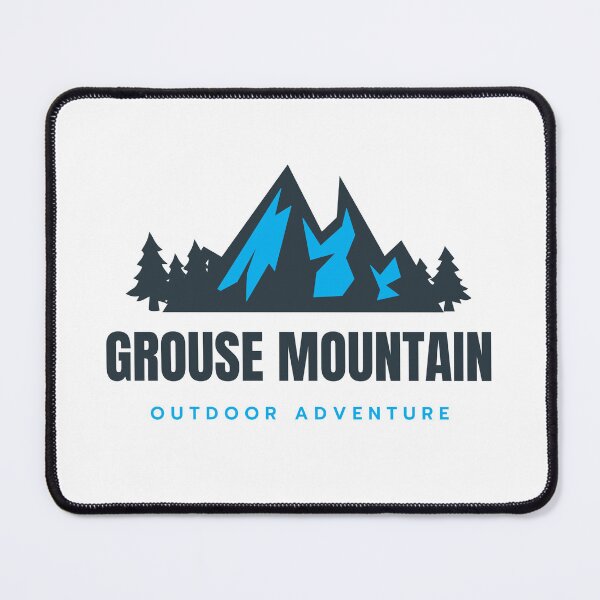 Item preview, Grouse Mountain in Metro Vancouver, British Columbia, Canada, North America - Mountain Outdoor Adventure Snowboard Ski Resort Vintage Logo designed and sold by Vintage-TM.