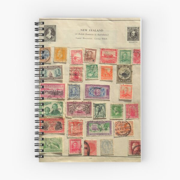 Item preview, Old New Zealand Stamps designed and sold by wiggyofipswich.