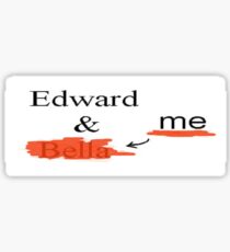 edward and bella...not Sticker