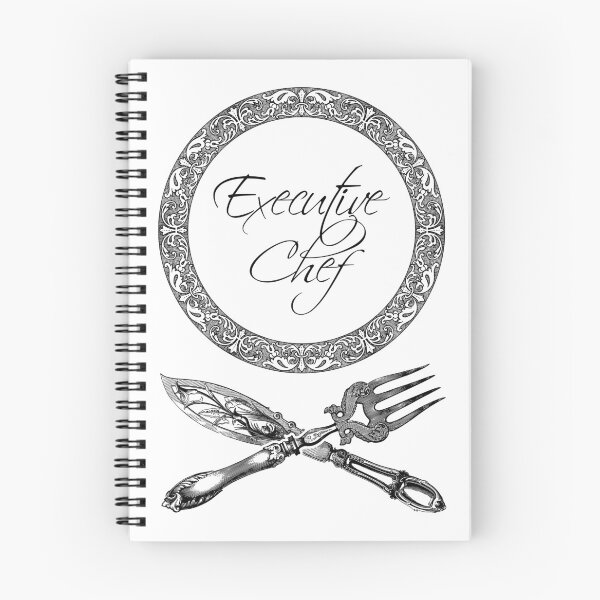 Item preview, 'Executive Chef' Luxury Restaurant Design - Retro Illustration Design for T-shirts, mugs, phone cases and other accessories designed and sold by Ridiculam Toga.