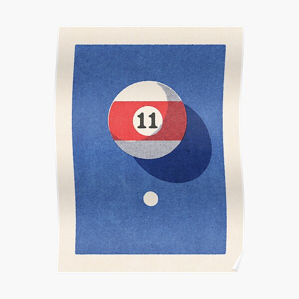 BALLS / Billiards II Poster