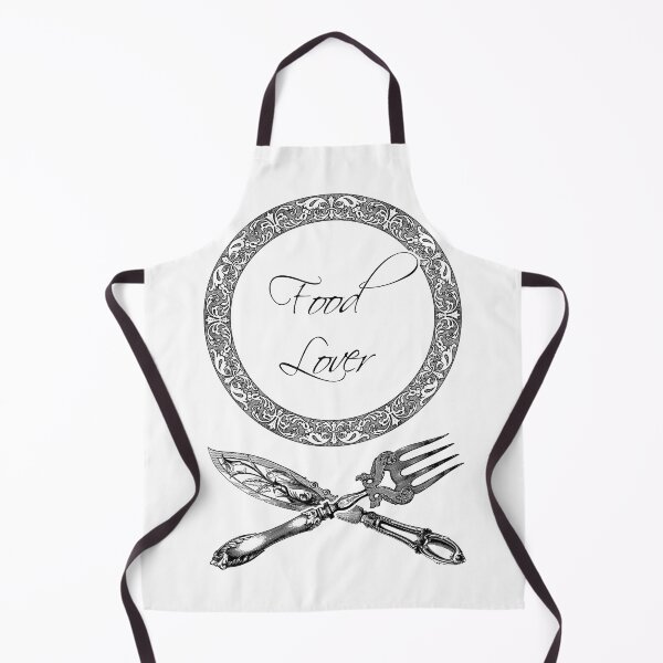Item preview, 'Food Lover' Luxury Restaurant Design - Retro Illustration Design for T-shirts, mugs, phone cases and other accessories designed and sold by Ridiculam Toga.