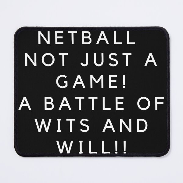 Item preview, Netball Isn't just a game!!!!!! designed and sold by Printing-Pig.