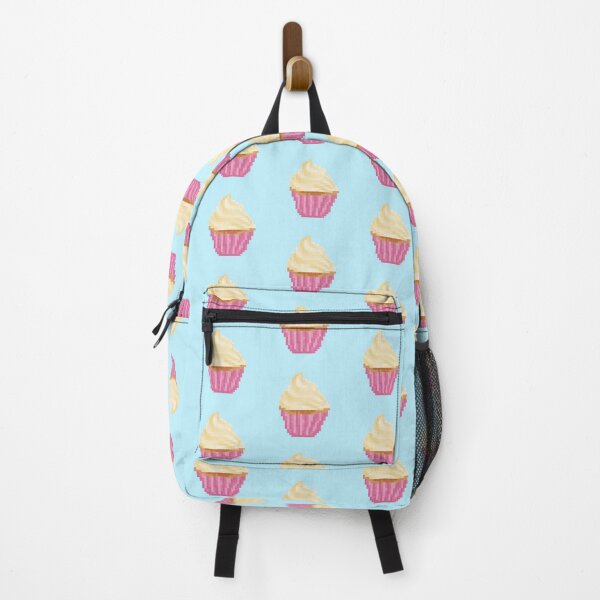 Item preview, Retro Pixel Vanilla Frosted Cupcake designed and sold by 8BitTrip.