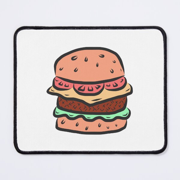 Item preview, Yummy Burger Illustration | Graphic Art designed and sold by Floo-kee.
