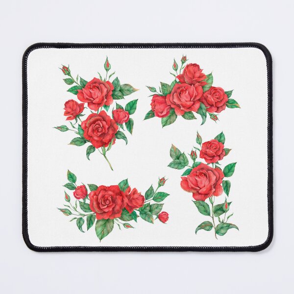 Item preview, Hand drawn red roses designed and sold by Digitalfred.