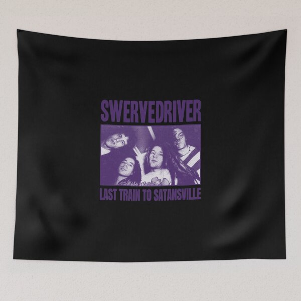 Item preview, Swervedriver Last Train To Satansville Racerback Tank Top designed and sold by saelihuyghem.