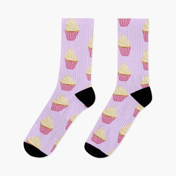 Item preview, Retro Pixel Vanilla Frosted Cupcake designed and sold by 8BitTrip.