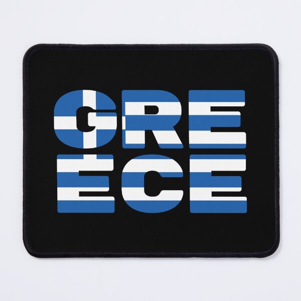 Item preview, Greece Flag Text designed and sold by OldDannyBrown.