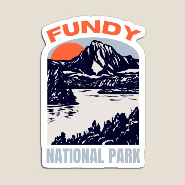 Fundy (Sticker) Magnet for Sale by LeafAnimations