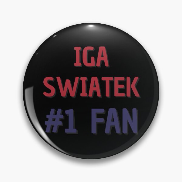 Item preview, Iga Swiatek - #1 Fan designed and sold by Rybariuns.