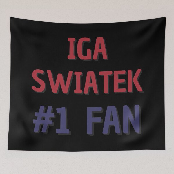 Item preview, Iga Swiatek - #1 Fan designed and sold by Rybariuns.