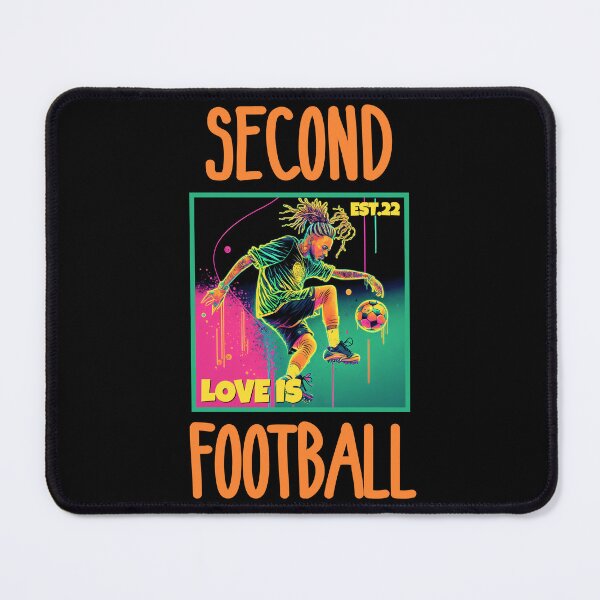Item preview, SECOND LOVE IS FOOTBAL designed and sold by GAADesignz.