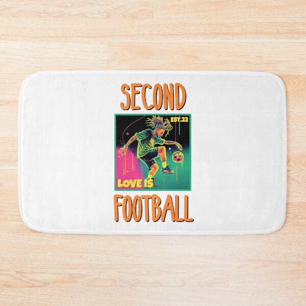 Item preview, SECOND LOVE IS FOOTBAL designed and sold by GAADesignz.