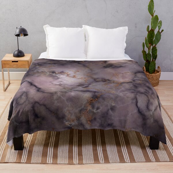 Item preview, Purple marble stone copper-gold glitter designed and sold by GoDesign1.