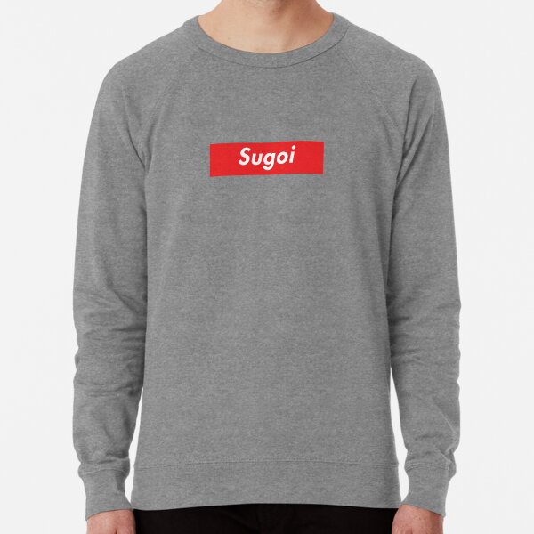 Sugoi Sweatshirts Hoodies Redbubble - siplean supreme box logo crewneck pink roblox
