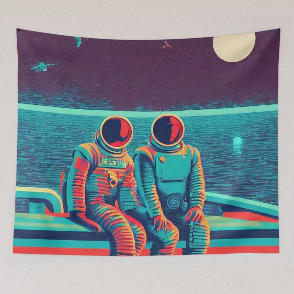 Item preview, Retro Spaceman Collection designed and sold by The Bored Giraffe.
