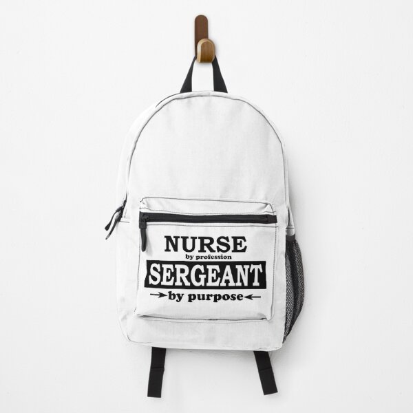Item preview, Nurse by Profession, Sergeant by Purpose designed and sold by TrulyRested.