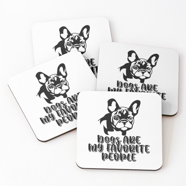 Item preview, Dogs are my favorite people french bulldogs designed and sold by nextneveldesign.