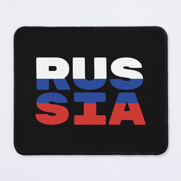 Item preview, Russia Flag Text designed and sold by OldDannyBrown.