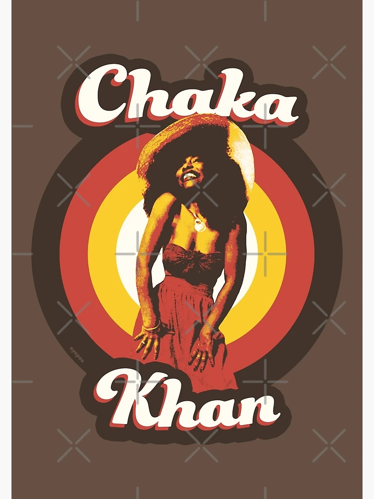 ☆Chaka Khan☆ R&B Funk Soul Hiphop ポスター flat,750x,075,f-pad,750x1000,