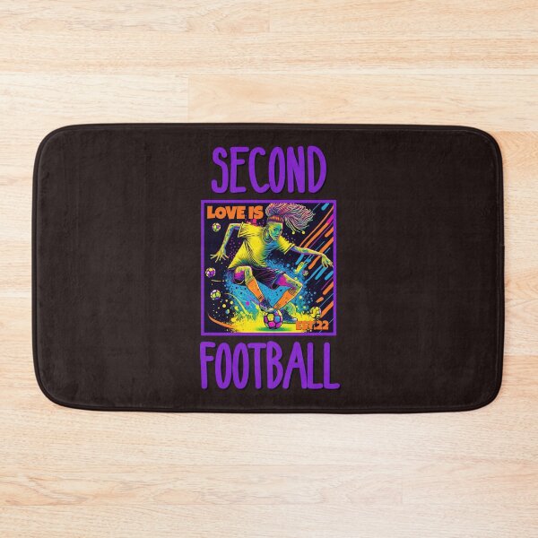 Item preview, SECOND LOVE IS FOOTBAL designed and sold by GAADesignz.