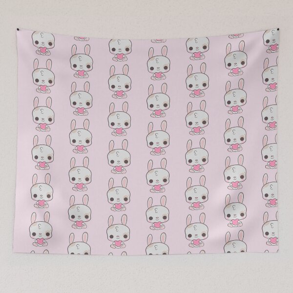 Item preview, Kawaii Bunny Pun - Some bunny loves you! designed and sold by FreyaDraws.