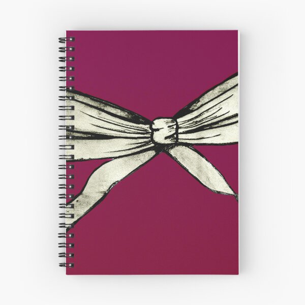 Item preview, silver bow on a pink background designed and sold by Francespoppy.