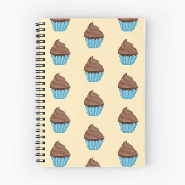 Item preview, Cupcake helado de chocolate con píxeles retro designed and sold by 8BitTrip.
