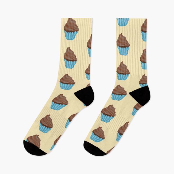 Item preview, Retro Pixel Chocolate Frosted Cupcake designed and sold by 8BitTrip.