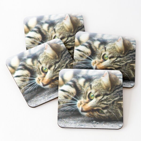 Item preview, tabby cat laying designed and sold by Francespoppy.