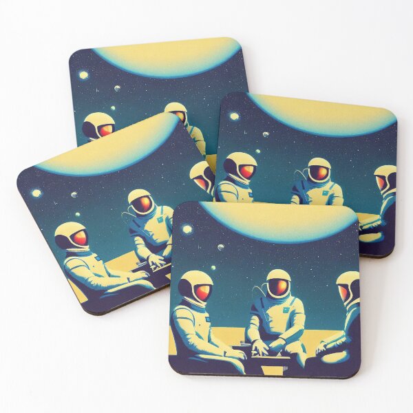 Item preview, Retro Spaceman Collection designed and sold by The Bored Giraffe.