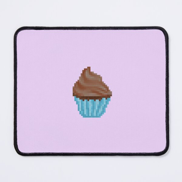 Item preview, Cupcake helado de chocolate con píxeles retro designed and sold by 8BitTrip.