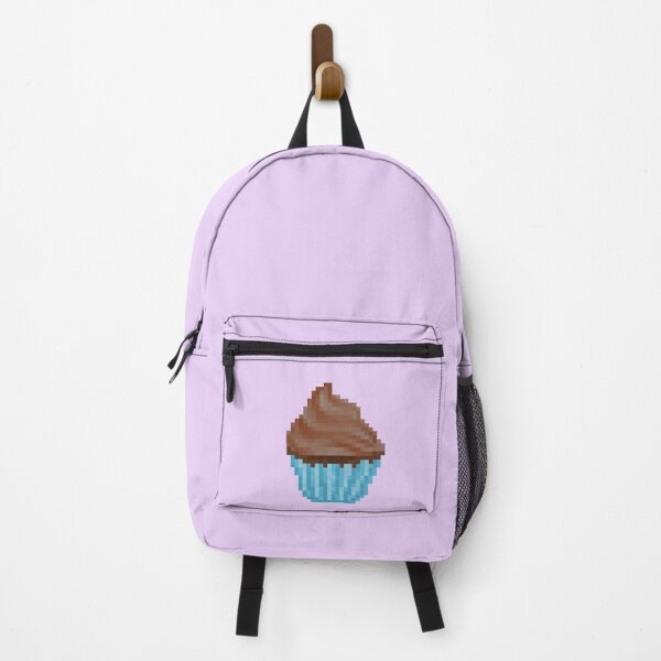 Item preview, Retro Pixel Chocolate Frosted Cupcake designed and sold by 8BitTrip.