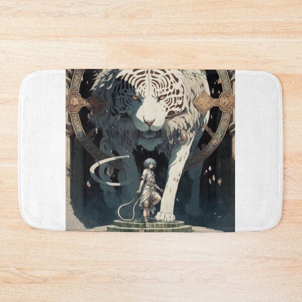 Item preview, White Tiger Deity designed and sold by Newtaste-Store.