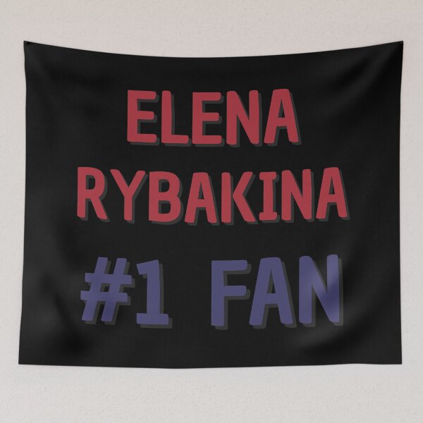 Item preview, Elena Rybakina - #1 Fan designed and sold by Rybariuns.