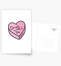 Drive like i do Postcards