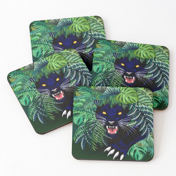 Artikelvorschau, Schwarzer Panther, Geist des Dschungels entworfen und verkauft von BluedarkArt.
