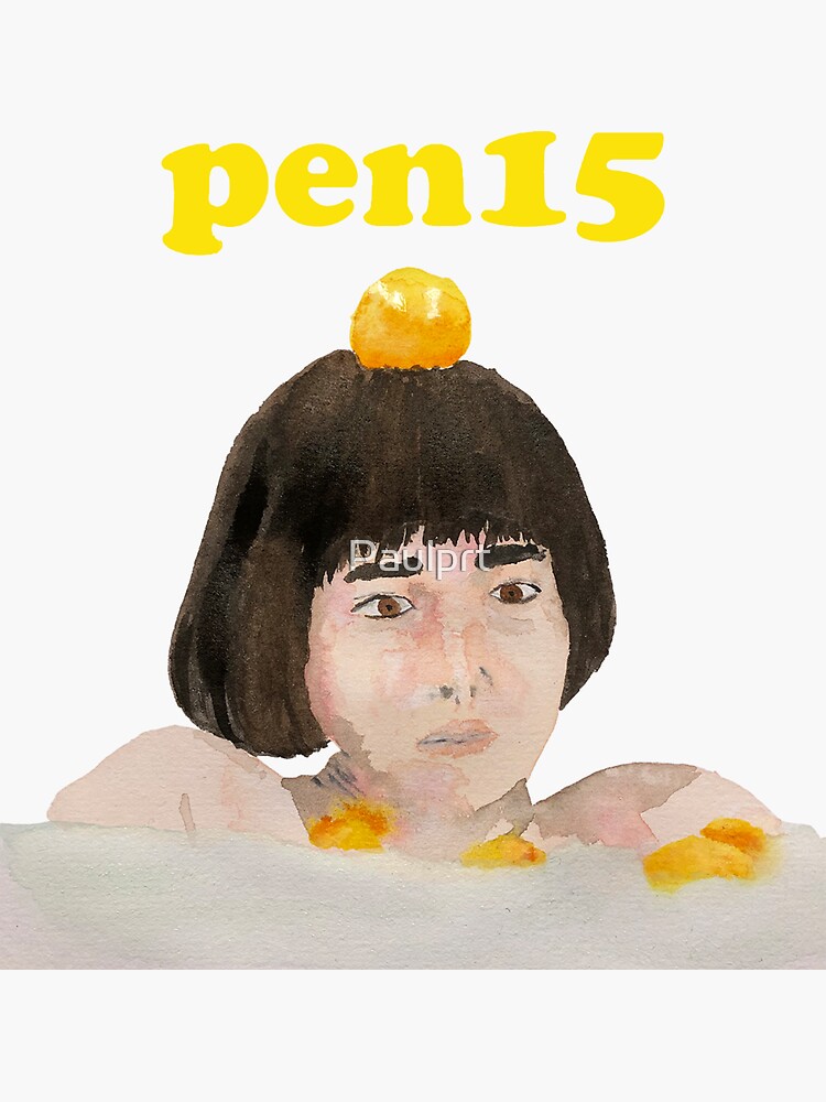 "pen15" Sticker for Sale by Paulprt | Redbubble