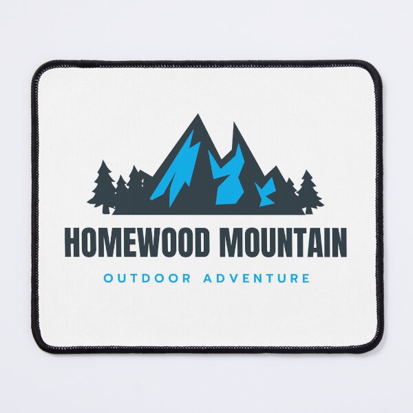 Item preview, Homewood Mountain in Lake Tahoe, California, USA, North America - Mountain Outdoor Adventure Snowboard Ski Resort Vintage Logo designed and sold by Vintage-TM.