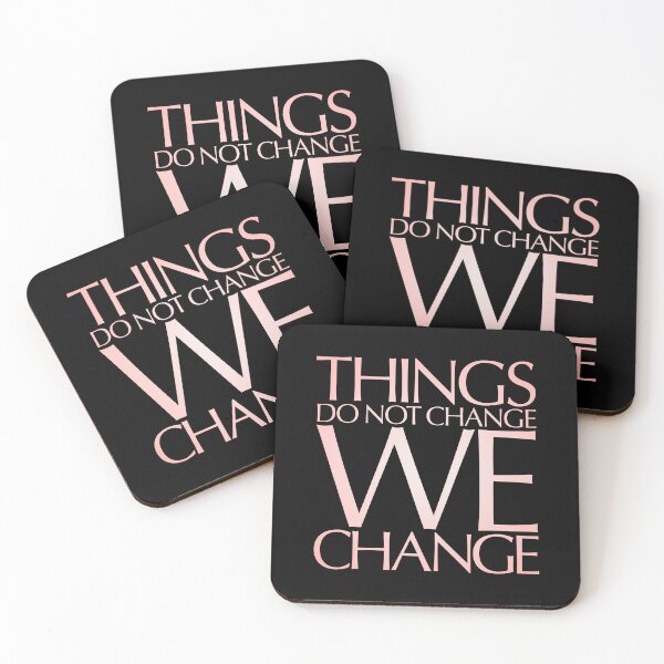 Item preview, Things do not change, we change. v.3 designed and sold by x1brett.