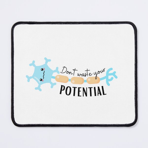 Item preview, Don't waste your potential - funny anatomical pun designed and sold by Preslava Genova.