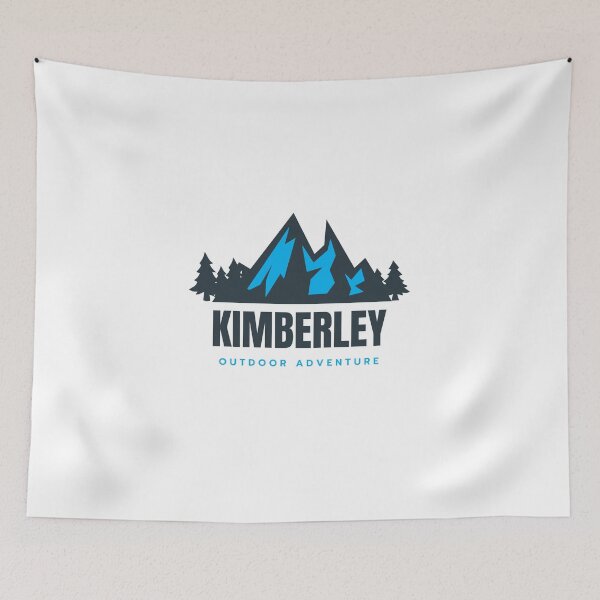 Item preview, Kimberley in the Purcell Mountains, British Columbia, Canada, North America - Mountain Outdoor Adventure Snowboard Ski Resort Vintage Logo designed and sold by Vintage-TM.