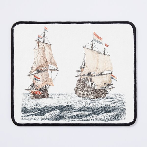 Item preview, Ships on water vintage drawing designed and sold by Digitalfred.