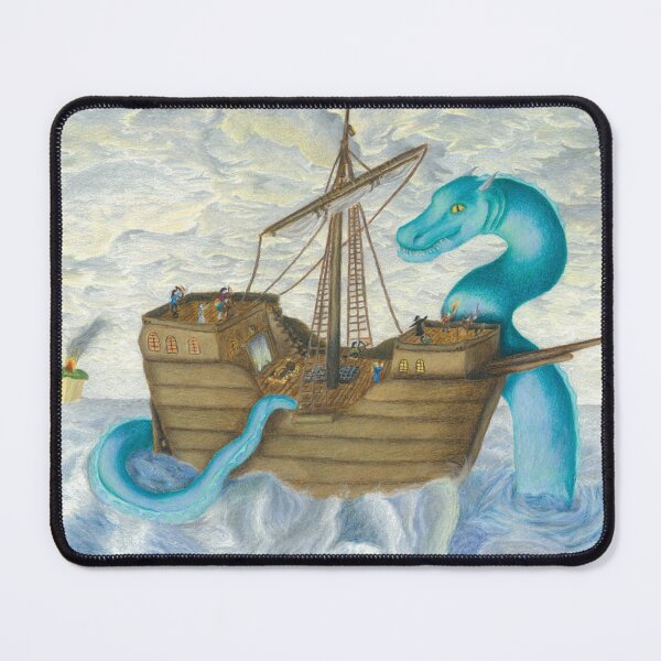 Item preview, At the Mercy of the Sea Serpent designed and sold by TheLonePencil.