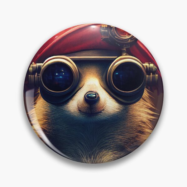 Item preview, The Cyber-Enhanced Meerkat: A Technologically Advanced and Adorable Furry Friend designed and sold by MimozaStudio.