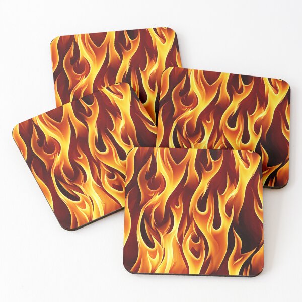 Item preview, Blazing inferno pattern designed and sold by hendrikspix.