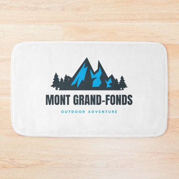 Item preview, Le Mont Grand-Fonds in La Malbaie, Charlevoix, Lynx, Capitale-Nationale, Quebec, Canada, North America - Mountain Outdoor Adventure Snowboard Ski Resort Vintage Logo designed and sold by Vintage-TM.