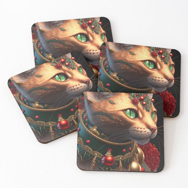 Item preview, Christmas Kittens 4 designed and sold by idreamaboutcats.